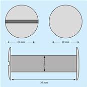 VIS RELIEUR NICKEL Ø5 X 20MM