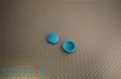 CACHE VIS PLASTIQUE Ø13MM TURQUOISE MAT