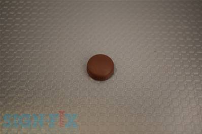 CACHE VIS PLASTIQUE Ø13MM CHOCOLATE MAT