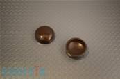 CACHE VIS PLASTIQUE Ø16MM BROWN BRONZE BRILLANT