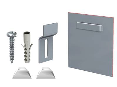 Système de suspension mural 100x100mm