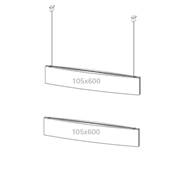 PIXQUICK SUSPENSION 105x600mm MODULE SANS CÂBLE