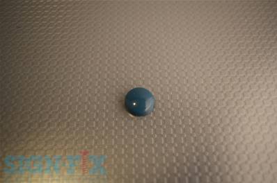 CACHE VIS PLASTIQUE Ø13MM MILL BLUE BRILLANT