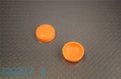 CACHE VIS PLASTIQUE Ø16MM ORANGE BRILLANT