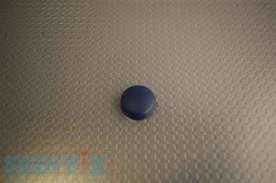 CACHE VIS PLASTIQUE Ø16MM ROYAL BLUE MAT