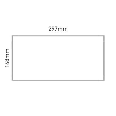 Signcode Murale 148x297mm, Avec Panneau Aluminium