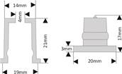 EASYFIX EXTRA GRAND TRANSPARENT A COLLER (M+F)