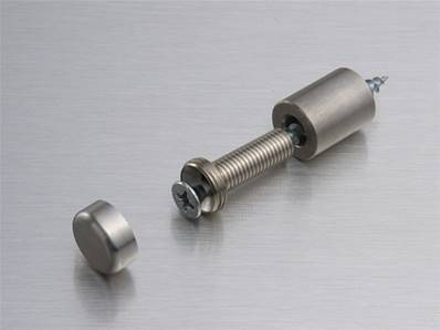 ENTRETOISE MINIPLEX PLUS Ø14 x 18mm PANNEAU DE 3 à 18mm INOX304