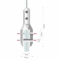 SUSPENSION FISSO UNIVERS ALUMINIUM