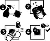 Système de suspension mural 100x200mm