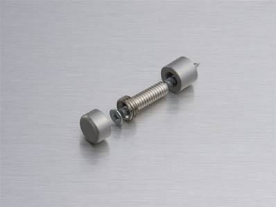 ENTRETOISE MINIPLEX PLUS Ø9 x 8mm PANNEAU DE 7 à 12mm ALU