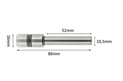 Forets à papier standard Ø10,5mm x 52mm Large