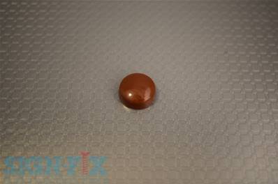 CACHE VIS PLASTIQUE Ø13MM SANDALWOOD BRILLANT