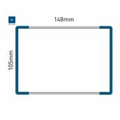 Signalétique Murale RAL5005 105x148mm , Avec Feuille de protection PS