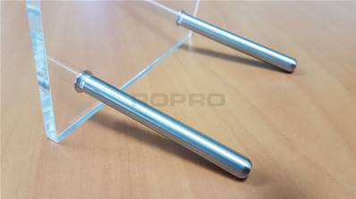 CHEVALET DE TABLE INOX Ø10x70MM