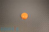 CACHE VIS PLASTIQUE Ø13MM ORANGE BRILLANT