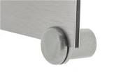 ENTRETOISES BORDERFIX PLASTIQUE GRIS ALUMINIUM Ø20mm x 20mm