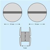 VIS RELIEUR NICKEL Ø5 X 5MM