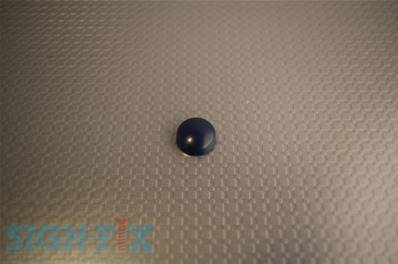 CACHE VIS PLASTIQUE Ø13MM NAVY BRILLANT