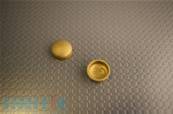 CACHE VIS PLASTIQUE Ø13MM BRASS MAT