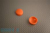 CACHE VIS PLASTIQUE Ø16MM OLGA ORANGE MAT