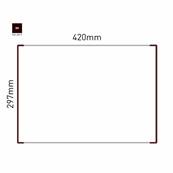 Signalétique Murale RAL8019 297x420mm , Avec Feuille de protection PS