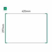 Signalétique Murale RAL6024 297x420mm , Avec Feuille de protection PS