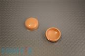 CACHE VIS PLASTIQUE Ø16MM CARAMEL BRILLANT