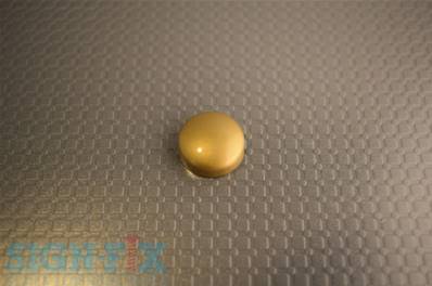 CACHE VIS PLASTIQUE Ø16MM BRASS BRILLANT