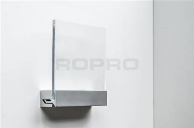 PROFILE ALUMINIUM SIGNCLAMP L80mm PREMIUM