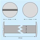 VIS RELIEUR NICKEL Ø5 X 100MM