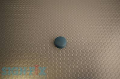 CACHE VIS PLASTIQUE Ø13MM MILL BLUE MAT