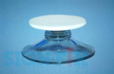 VENTOUSE TRANSPARENTE Ø50MM AVEC SURFACE ADHESIVE