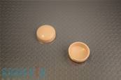 CACHE VIS PLASTIQUE Ø16MM STONE BEIGE BRILLANT