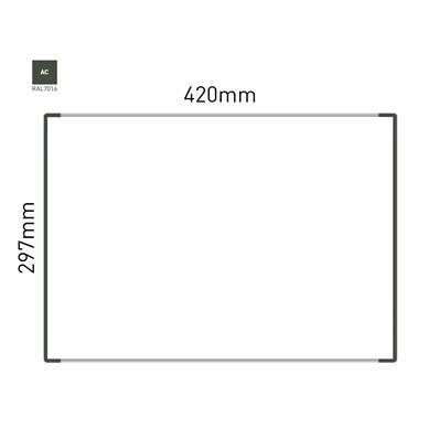 Signalétique Murale RAL7016 297x420mm , Avec Feuille de protection PS