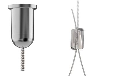 Kit de suspension par câble avec support et HF Express n°1